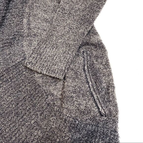 Barefoot Dreams charcoal cozy chic lite circle cardigan size XS - Picture 10 of 15
